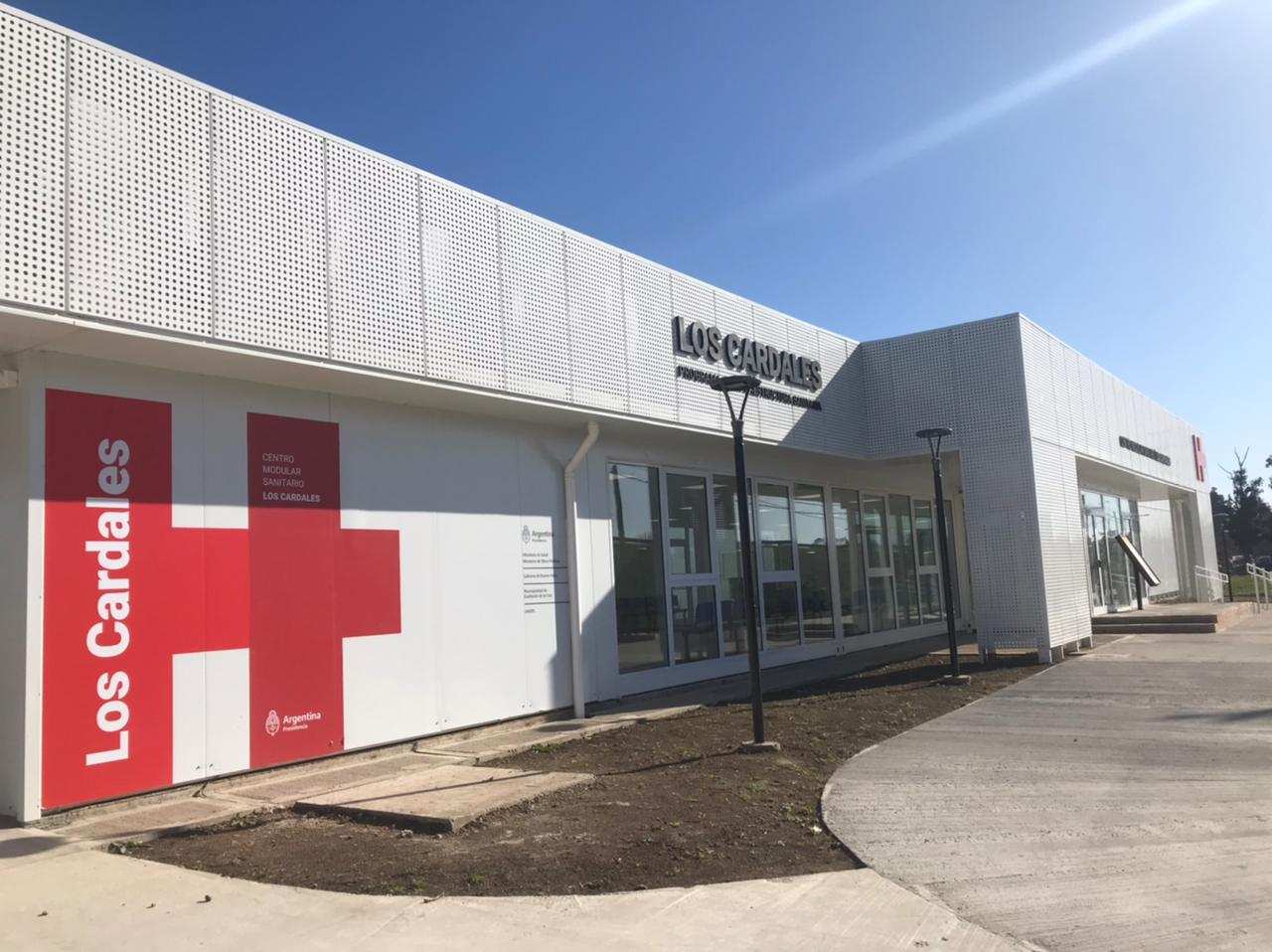 Los Cardales , continúa llegando equipamiento para el Hospital Modular