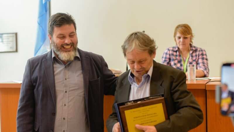 Edgardo Luis Paruzzo, fue distinguido como: “Personalidad Destacada” de San Fernando