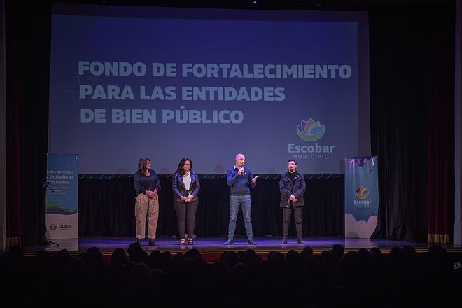 La Municipalidad de Escobar lanzó el Fondo de Fortalecimiento para las Entidades de Bien Público