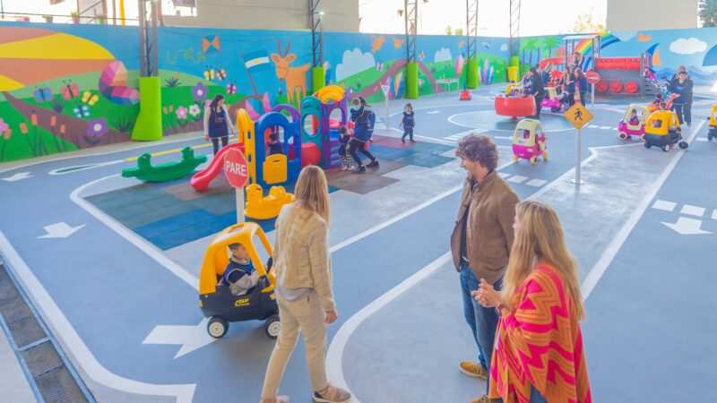 Juan Andreotti presentó la renovación de un Centro Educativo Municipal y Jardín Maternal