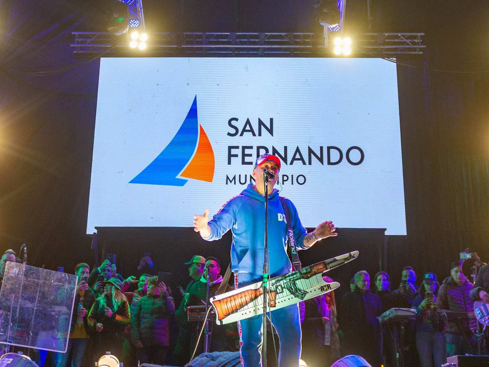 Miles de familias disfrutaron el show homenaje a Pablo Lescano en San Fernando