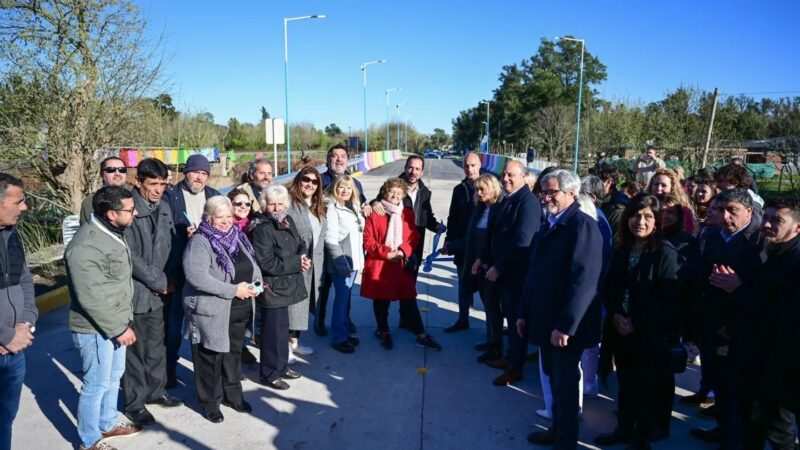 Ariel Sujarchuk en la inauguración del Puente Independencia en Ing, Maschwitz: “Gobernar es un acto de compromiso”