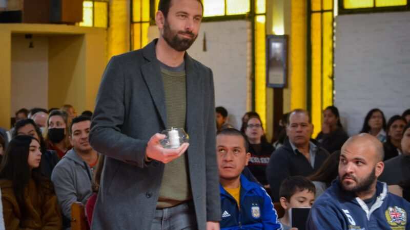 Selci encabezó una misa por la democracia y por la paz