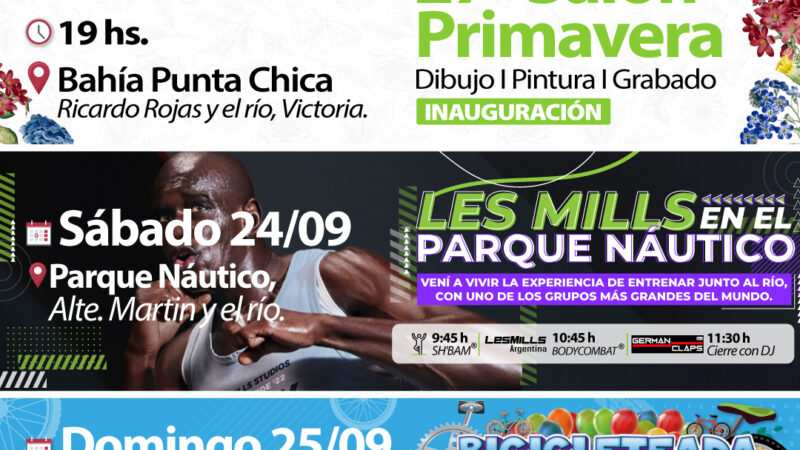 Una semana para disfrutar de actividades culturales y recreativas en San Fernando
