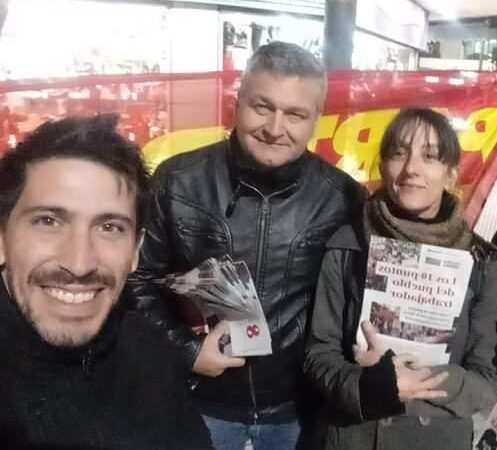 Dolor por el fallecimiento de, Julio Cazzaniga, militante del Partido Obrero de Escobar