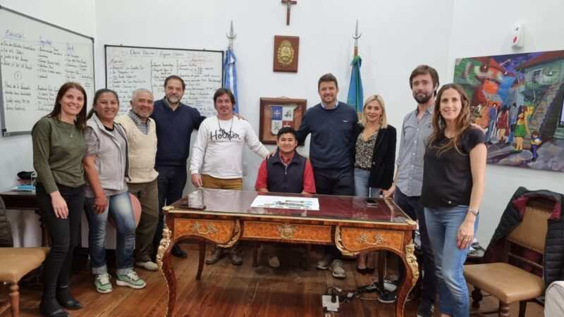 Exaltación, convenio para Espacio Productivo en el CEPT N° 32