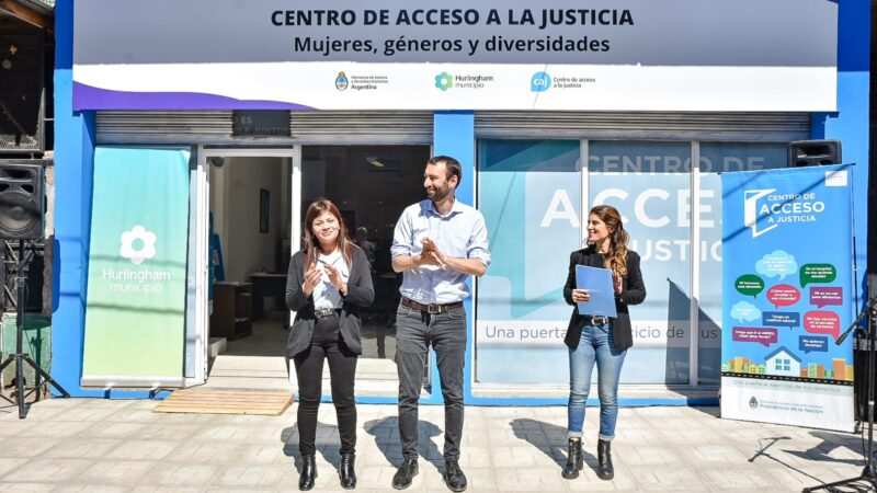 William Morris: Selci presentó el Nuevo Centro de Acceso a la Justicia