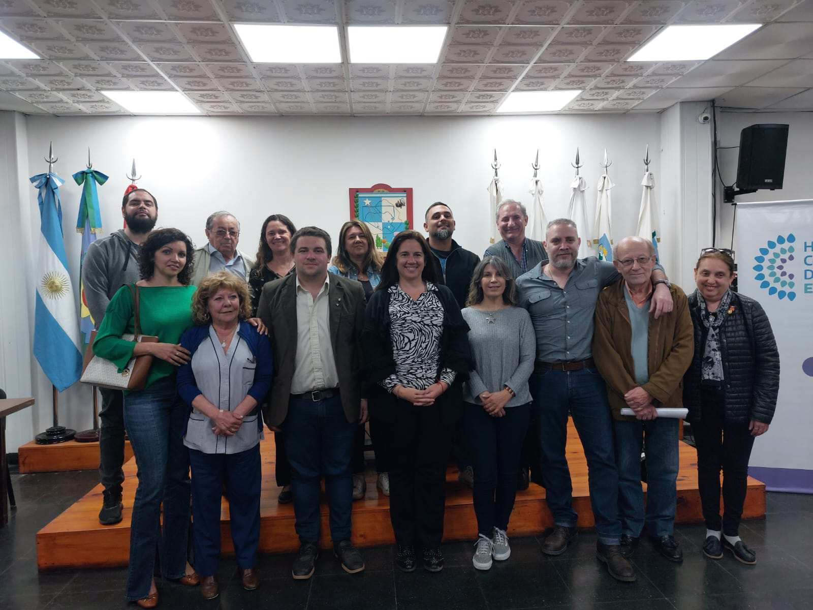 El HCD de Escobar recibió a los representantes del Rotary del distrito