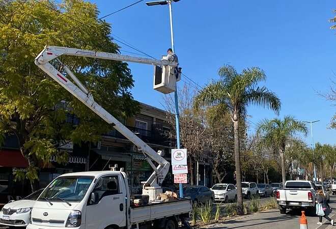 La Municipalidad de Escobar continúa instalando y renovando cámaras de seguridad de última tecnología