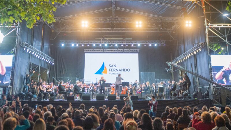 La Orquesta “Juan de Dios Filiberto” homenajeó a “Los Redondos” en San Fernando