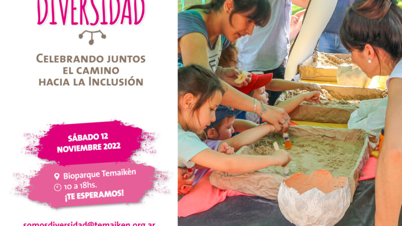 Llega a TEMAIKÉN una nueva edición de :”Somos Diversidad: celebrando juntos el camino hacia la inclusión”.