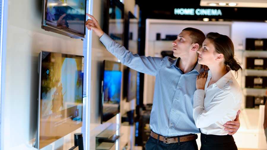 Habrá 30 cuotas fijas para la compra de televisores y celulares