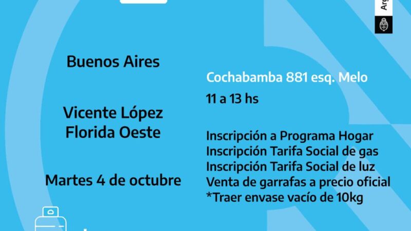 El Frente de Todos Continúa acercando el “Programa Hogar” a los barrios de Vicente López