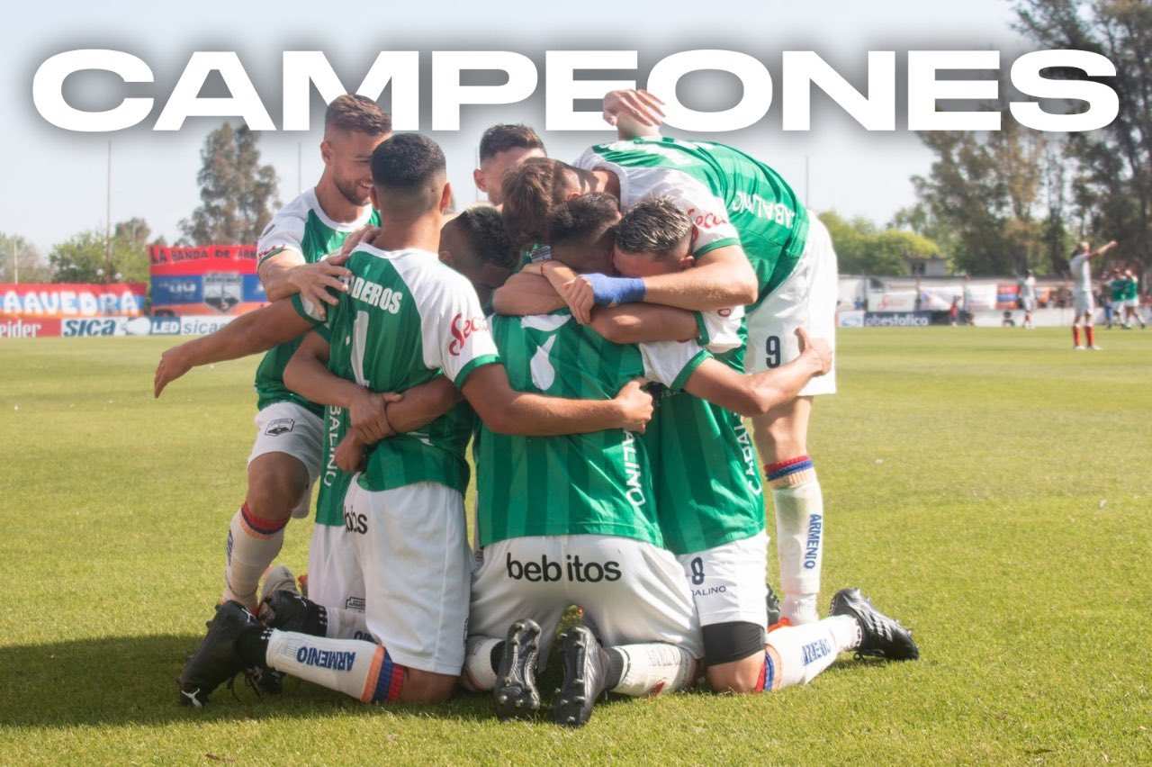 Armenio gritó Campeón y va por el Ascenso a la Primera Nacional