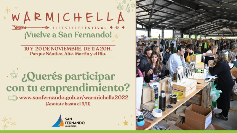 El Festival Warmichella vuelve a San Fernando el 19 y 20 de noviembre