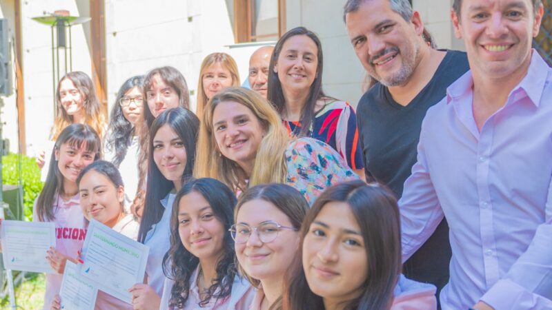 Con 350 chicos y chicas finalizó el “Programa de Pasantías Educativas 2022” de San Fernando