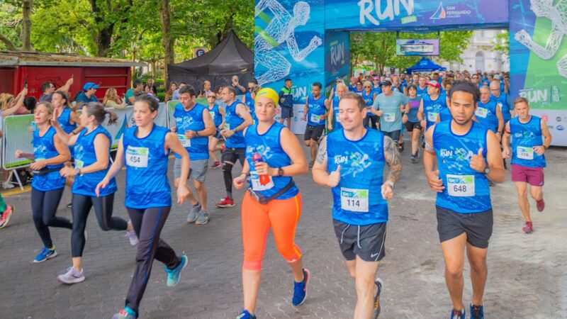 Se corrió un espectacular “San Fernando Run”, la primera carrera de 5k y 10k del Municipio