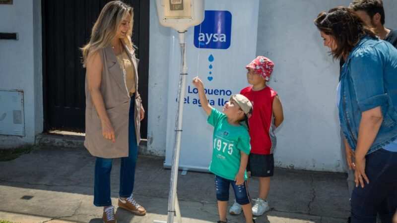 Malena Galmarini habilitó una nueva red cloacal en Ricardo Rojas, Tigre, y la localidad se acerca al 100% de cobertura