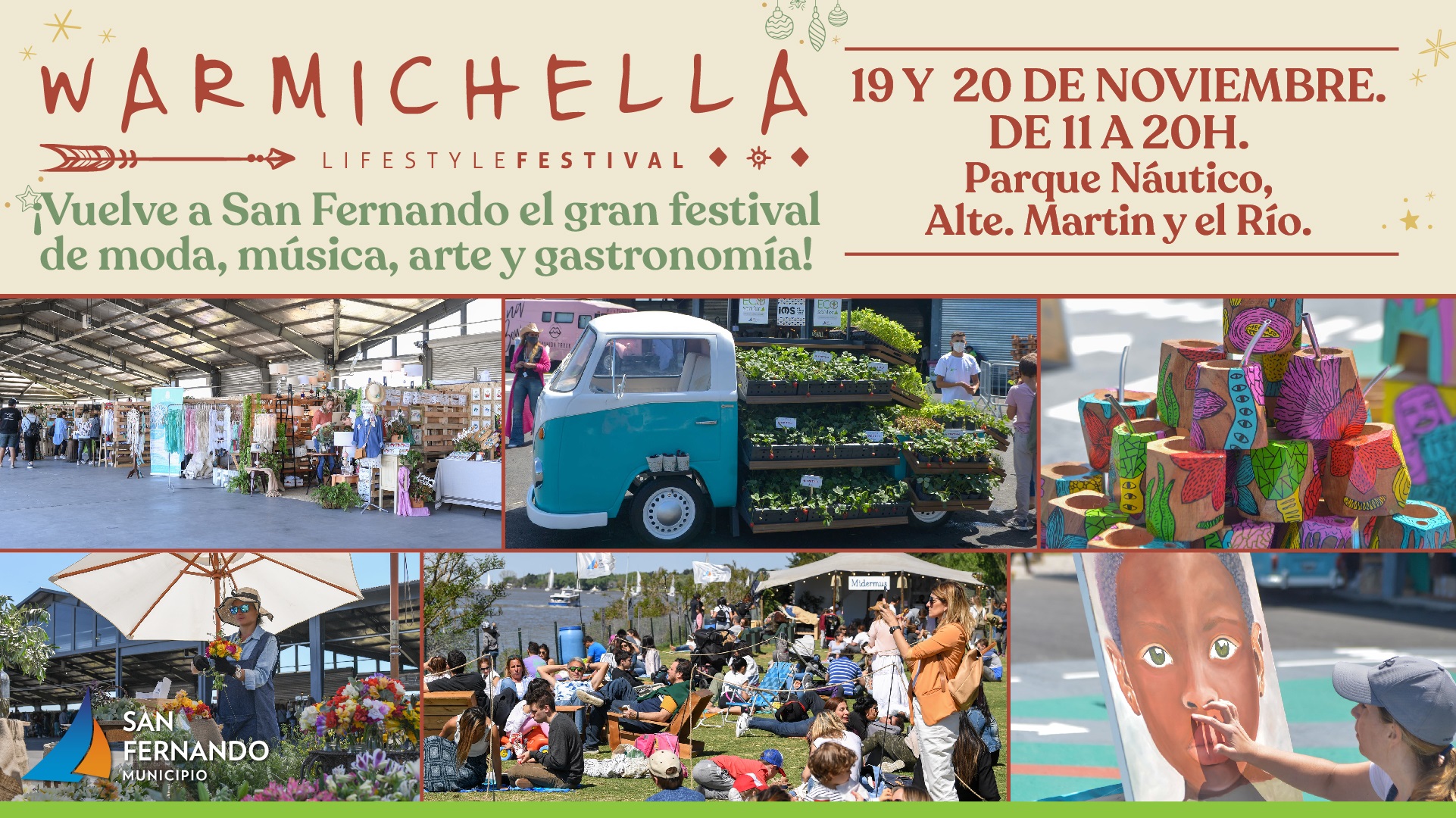 Festival Warmichella vuelve este sábado y domingo a San Fernando
