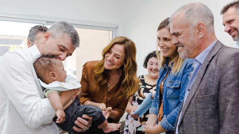 Zabaleta y Tolosa Paz inauguraron un Espacio de Primera Infancia en Hurlingham