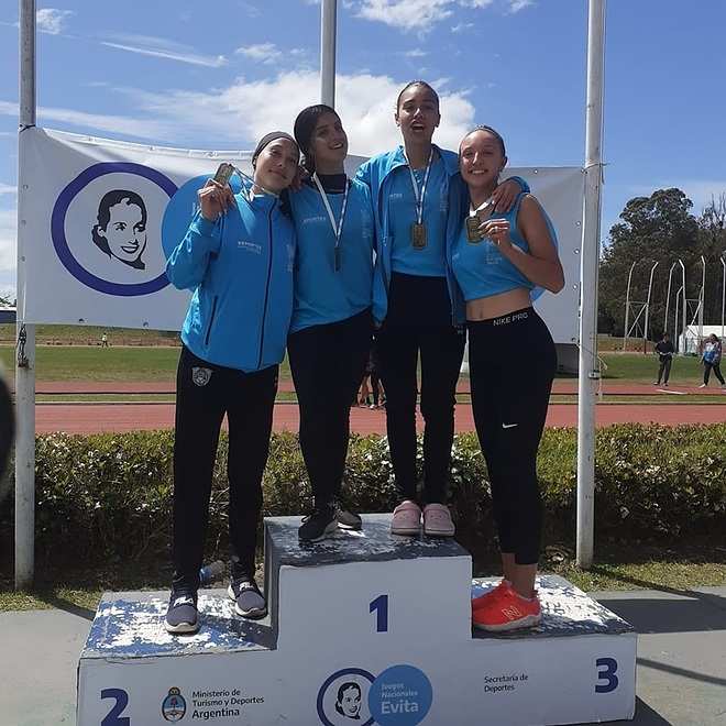 Escobar cosechó 4 medallas en los Juegos Nacionales Evita 2022