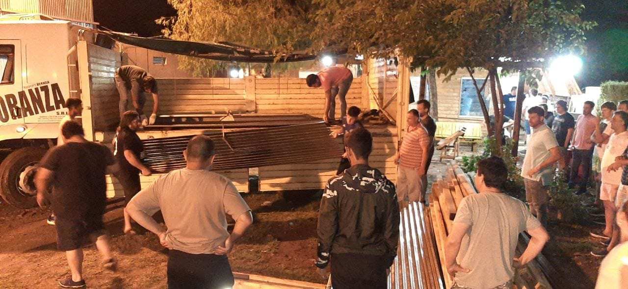 Exaltación de la Cruz asiste a los afectados por el Temporal