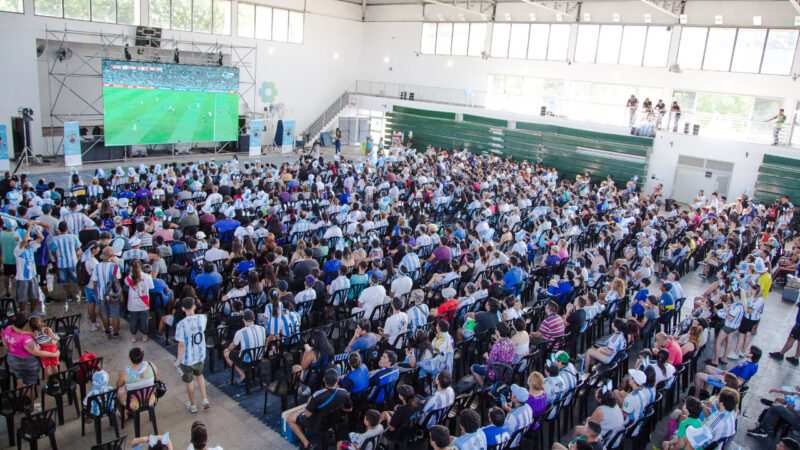 Hurlingham invita a vivir la final del Mundial en el Punto de Aliento