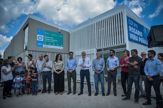 La Municipalidad inauguró el octavo Centro de Desarrollo Infantil del distrito en el barrio La Chechela