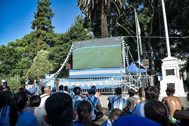 La Selección Argentina va por la gloria eterna y se podrá vivir la final en los Puntos de Encuentro de la Municipalidad