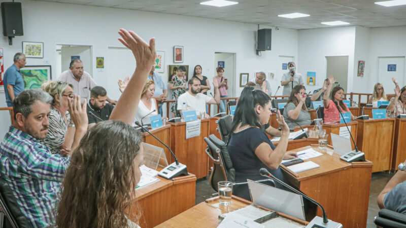Escobar, se realizó la primera Sesión Extraordinaria