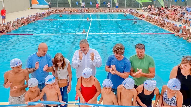 Se inauguró la 9na Pileta Semiolímpica de San Fernando