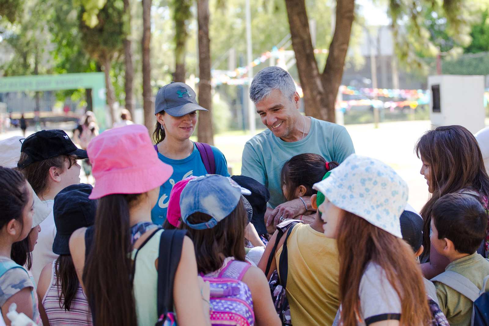 Zabaleta inauguró la Colonia de Verano de Hurlingham