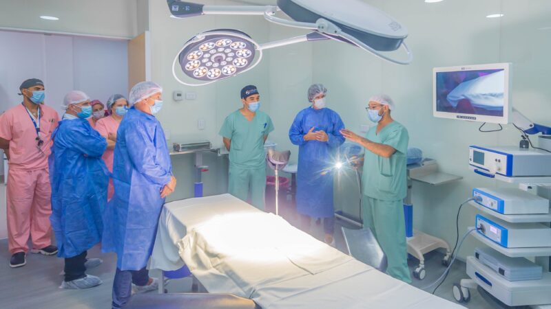 Juan Andreotti presentó nuevos Quirófanos para Cirugía General y Endoscopía del Hospital Municipal