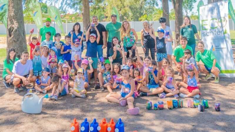 Las Colonias de San Fernando brindan talleres de Educación Ambiental durante el verano