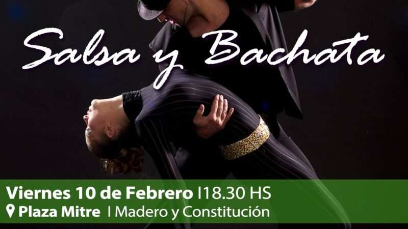 Salsa y bachata este viernes, y una nueva Peña Folklórica este sábado en San Fernando