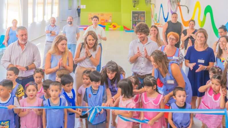 Juan Andreotti inauguró el nuevo Jardín N°926 “José Gervasio Artigas”