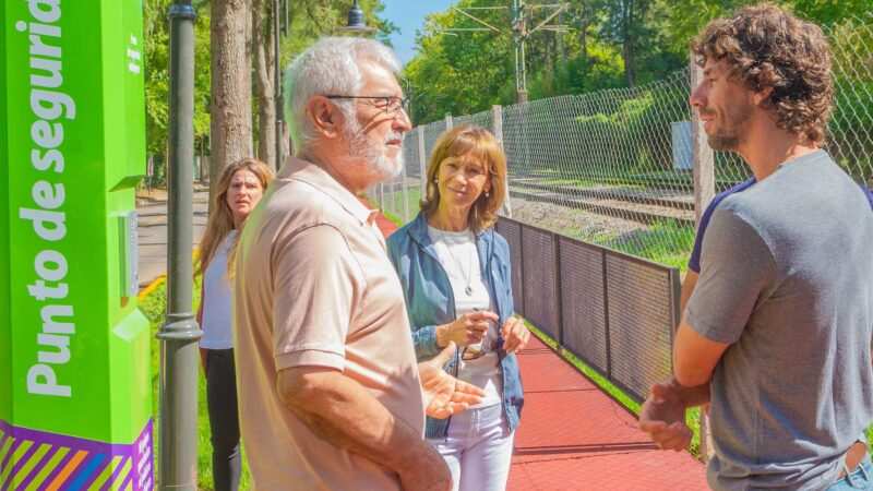 Se inauguró la ampliación del Paseo Arias en San Fernando, con 1.200 metros de espacio verde