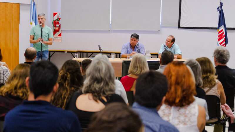 Zabaleta participó de un acto para recordar a trabajadores del INTA que fueron víctimas de la dictadura