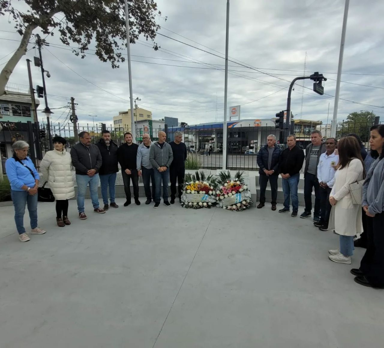 Emotivo acto en homenaje a los ex combatientes de San Fernando