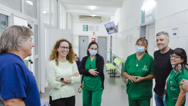 Hurlingham: Zabaleta incorporó tres nuevos consultorios de guardia en el Hospital Municipal