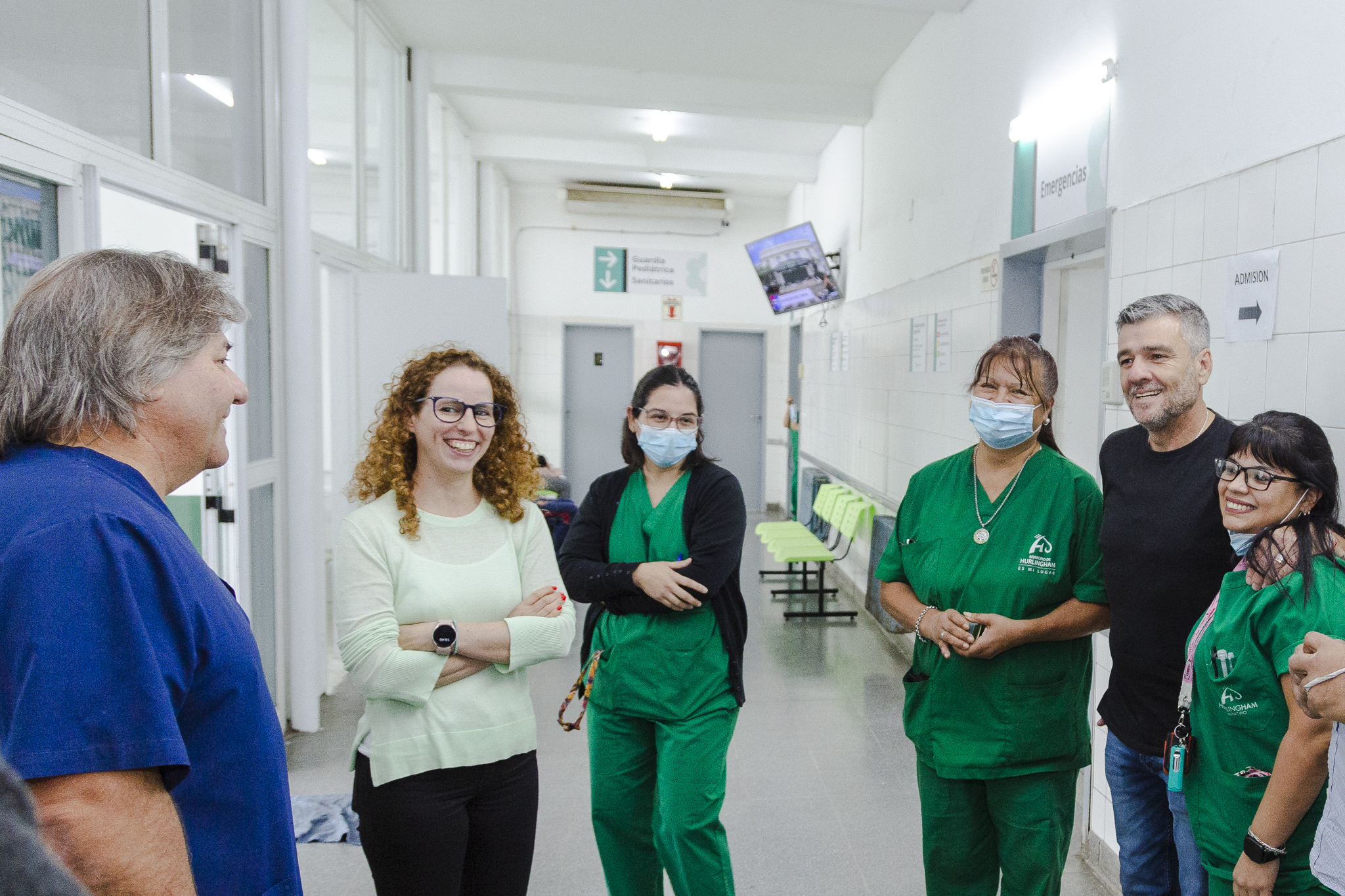 Hurlingham: Zabaleta incorporó tres nuevos consultorios de guardia en el Hospital Municipal