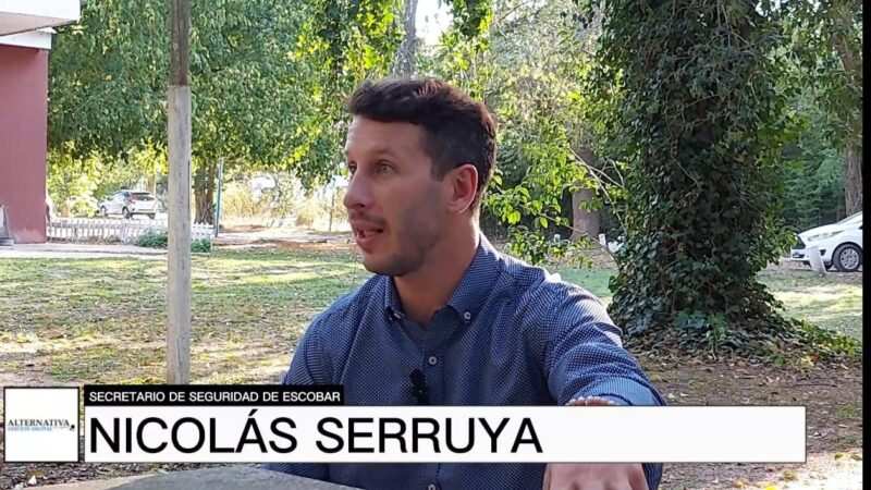 Nicolás Serruya:“Tenemos operativos de saturación permanente con todas las fuerzas de seguridad”.