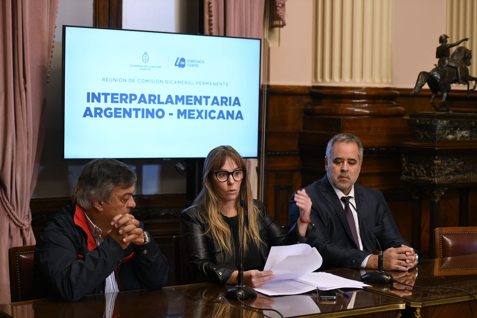 Di Tullio asumió la presidencia de la comisión Bicameral Interparlamentaria Argentino – Mexicana