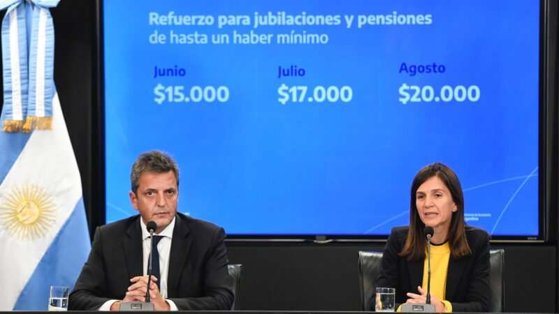 Massa y Raverta anunciaron aumento del 21% para Jubilaciones, Pensiones y Asignaciones