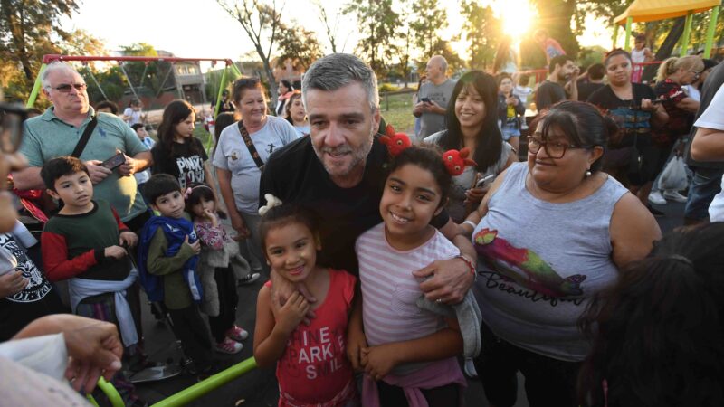 Hurlingham, Zabaleta inauguró el corredor “Cañuelas” y presentó la construcción de un nuevo parque lineal