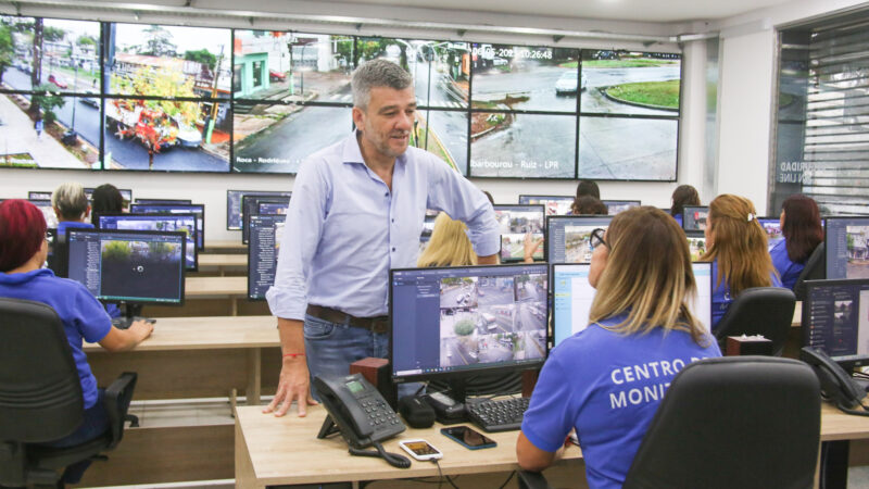 Hurlingham más segura: Zabaleta fortalece la seguridad del Municipio con la inauguración de un nuevo Centro de Monitoreo