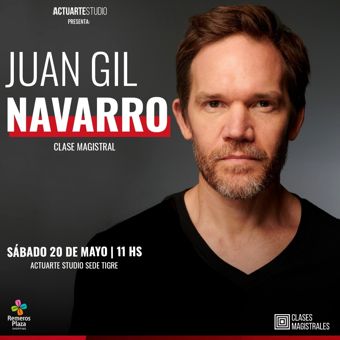 De la mano de Actuarte Studio llega Juan Gil Navarro al ciclo Clases Magistrales en Remeros Plaza