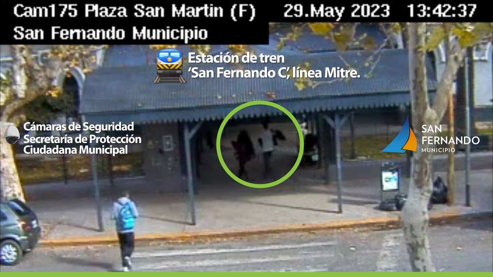 Las Cámaras de San Fernando fueron claves para encontrar a los adolescentes Kevin y Valentina