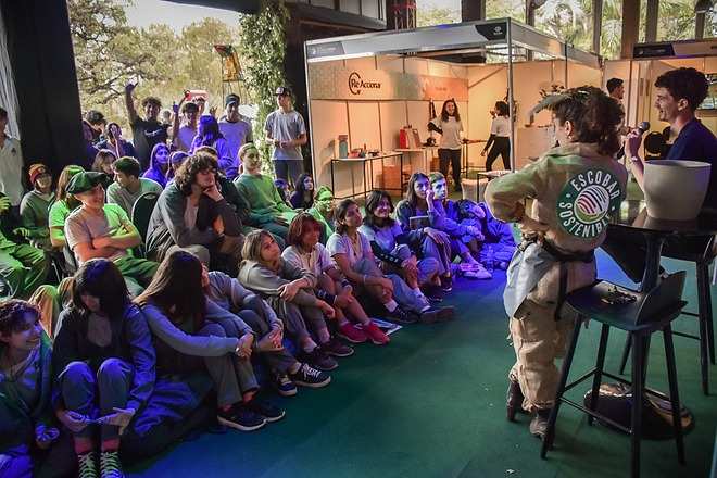 Expo Escobar 2023: más de 10 mil jóvenes participaron de las actividades del pabellón sostenible 