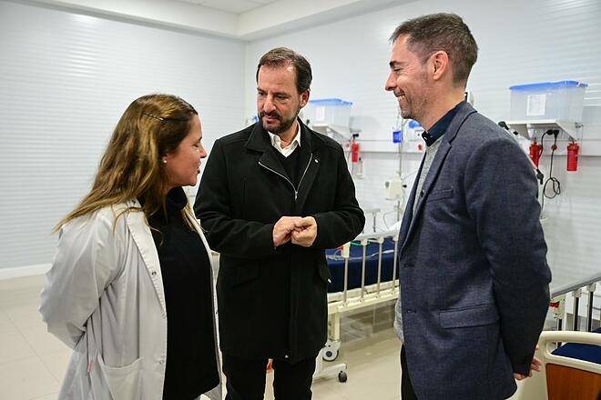 Se inauguró una nueva sala de terapia intensiva pediátrica en el Hospital Municipal Horacio Dupuy de Garín 